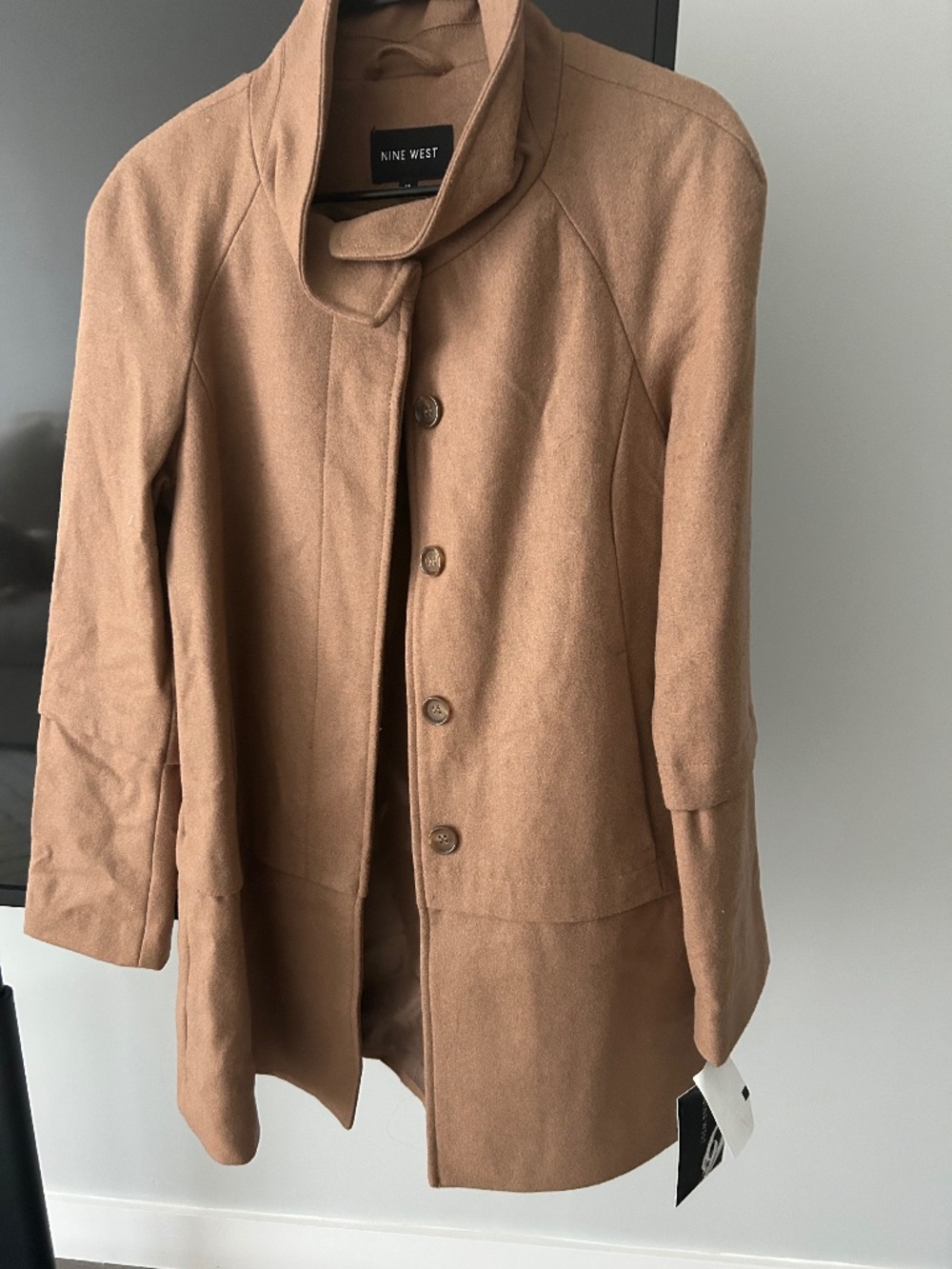 Nine West wool trench
